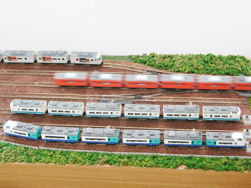 車両がいっぱい♪ 車両がいっぱい♪