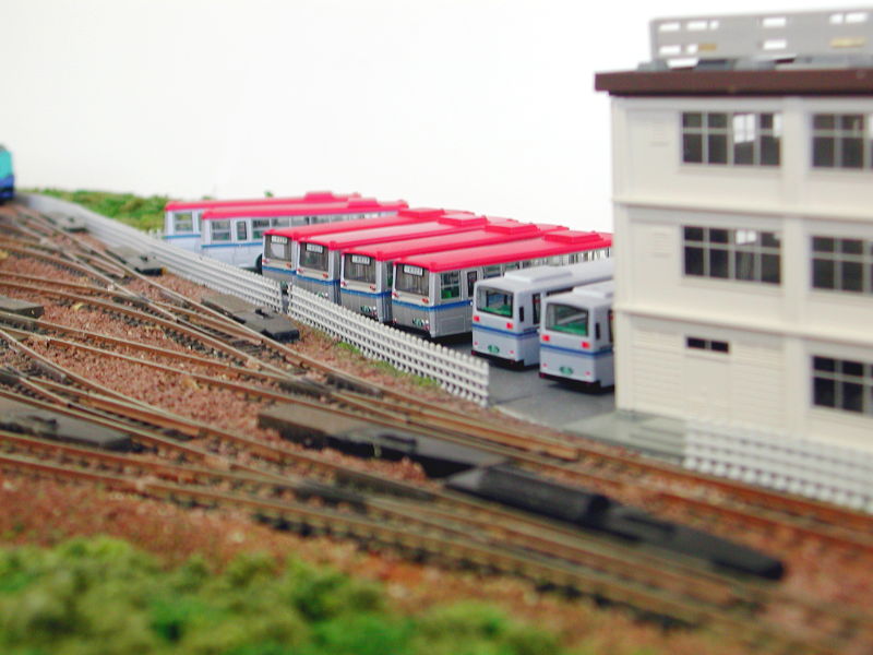 バス車庫も併設 バス車庫も併設