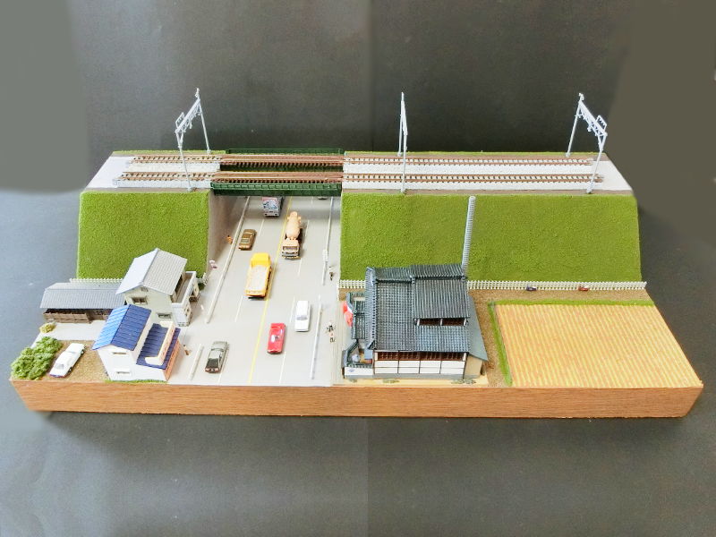 「続・土手のある風景」モジュール全景 「続・土手のある風景」モジュール全景