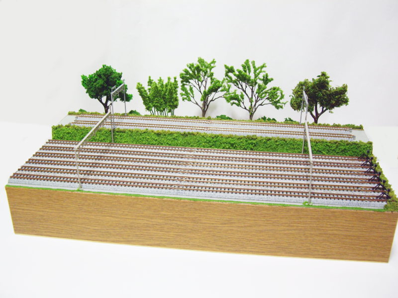 「武蔵野の電車区」モジュール全景 「武蔵野の電車区」モジュール全景