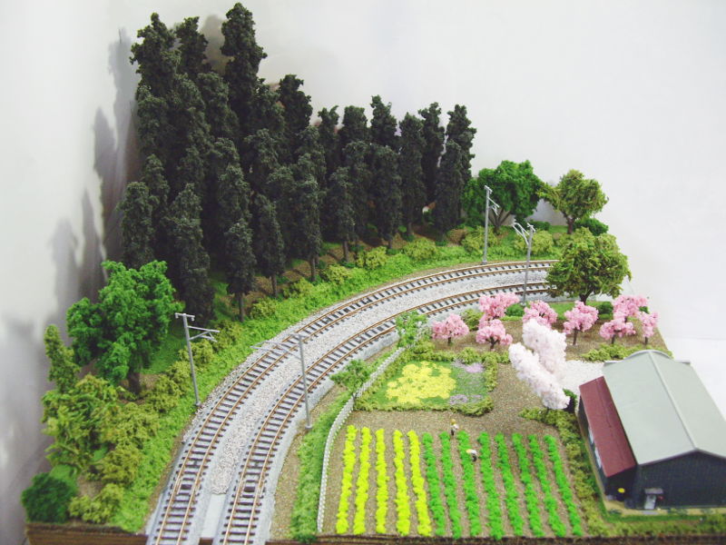 「森のある風景」モジュール全景 「森のある風景」モジュール全景