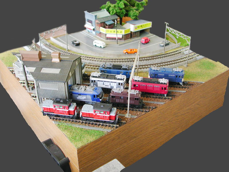 「機関区」モジュール全景 「機関区」モジュール全景