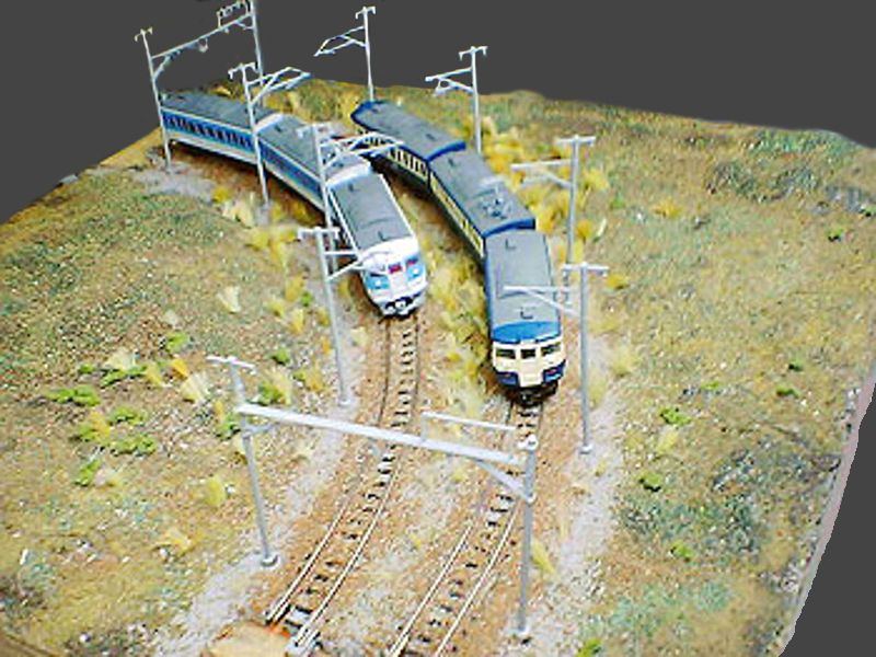 「とにかく傾くカーブ」モジュール全景 「とにかく傾くカーブ」モジュール全景