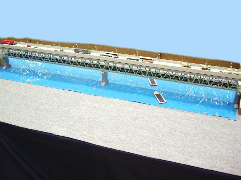 「空港アクセス橋」モジュール全景 「空港アクセス橋」モジュール全景