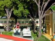 京王線と府中くらやみ祭り