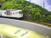 伊豆の海岸と185系特急「踊り子」1