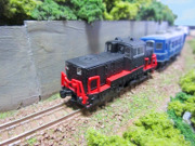 JR九州DE10形黒色塗装機