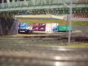 貨物駅のコンテナヤード