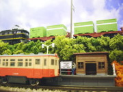 EH10形のコンテナ貨物列車2