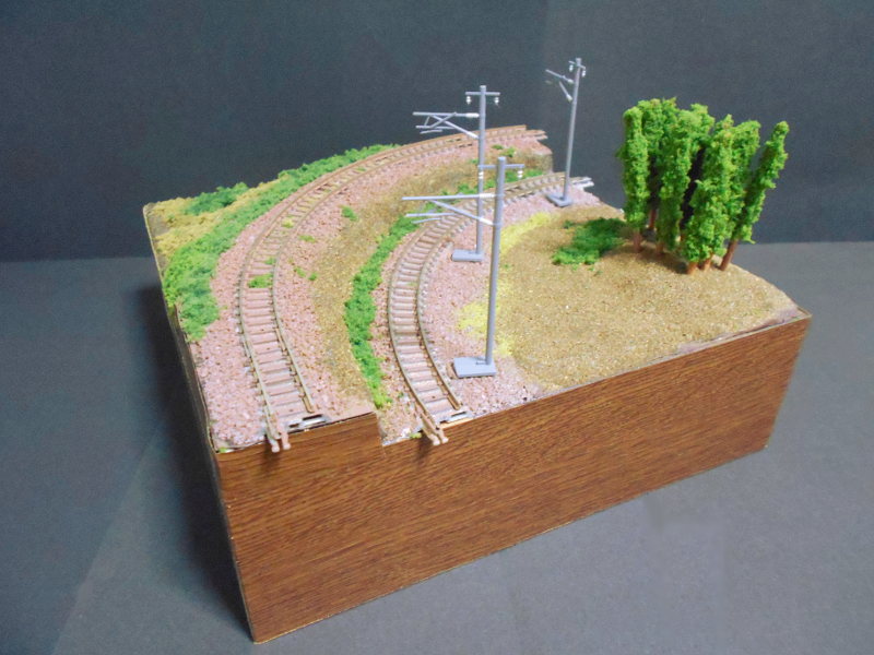 「地方鉄道と併走」モジュール全景 「地方鉄道と併走」モジュール全景