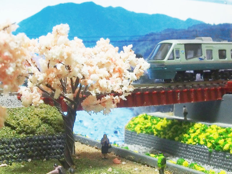 春の伊豆急行線・河津駅付近 春の伊豆急行線・河津駅付近