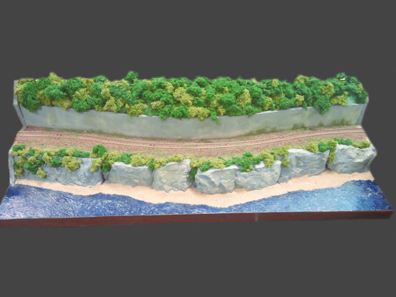 「海岸の風景」モジュール全景 「海岸の風景」モジュール全景