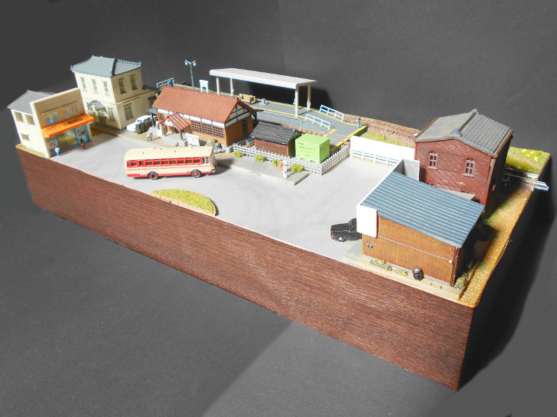 「昭和通り駅」モジュール全景 「昭和通り駅」モジュール全景