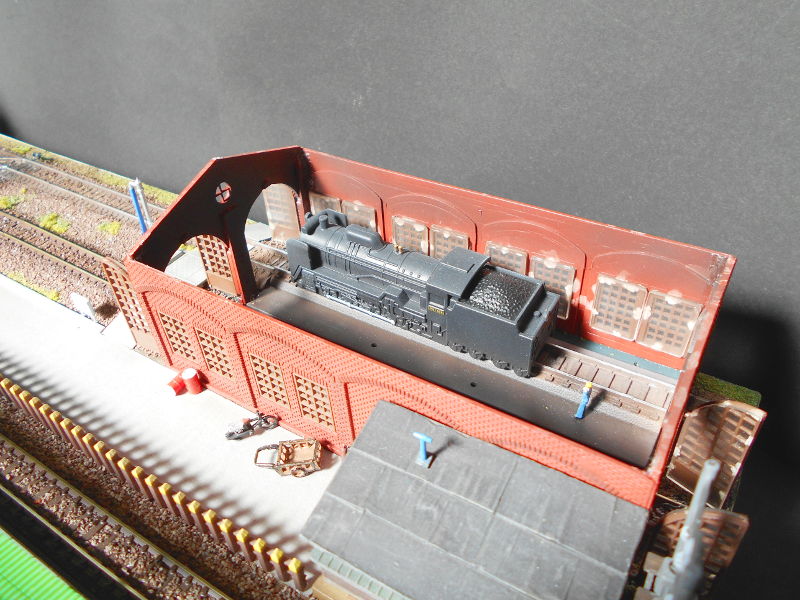 機関庫の中にはSLがっ★ 機関庫の中にはSLがっ★