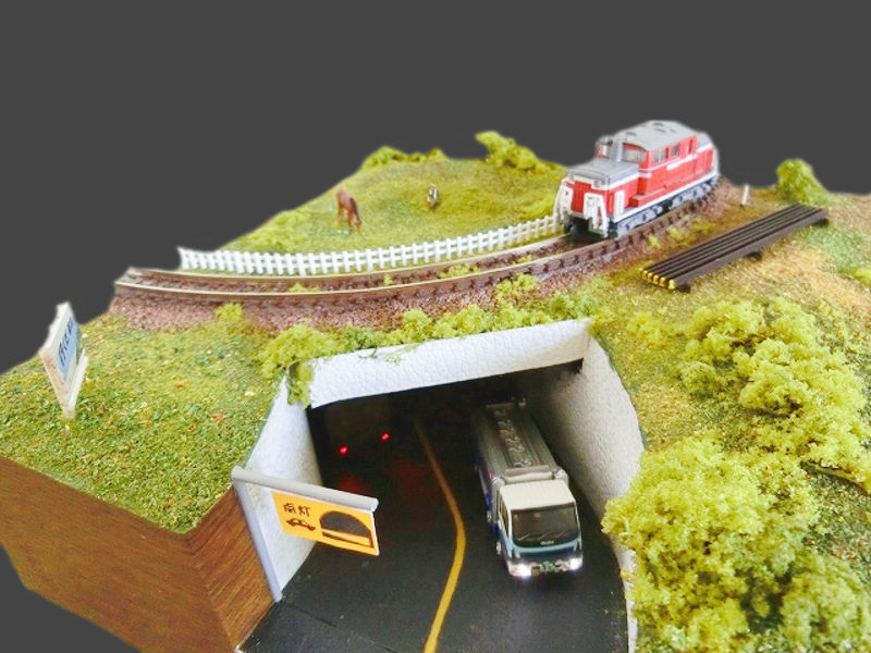 トラックのライトが光る★ トラックのライトが光る★