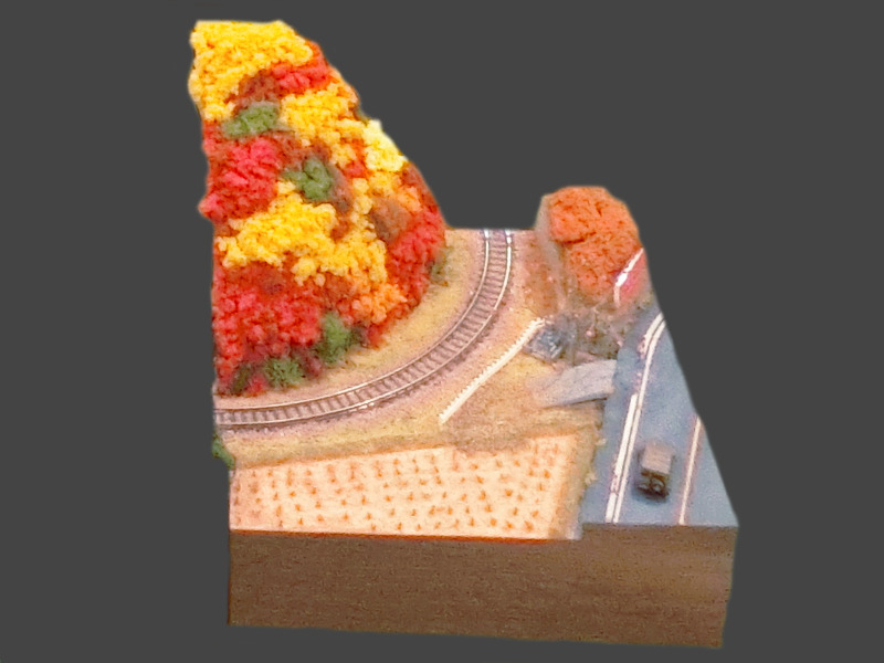 「秋の旅情」モジュール全景 「秋の旅情」モジュール全景