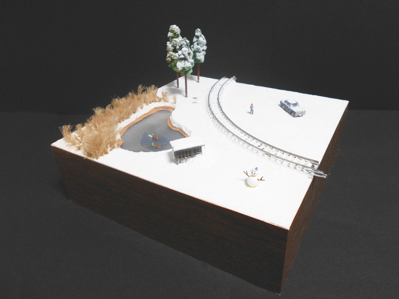 「白銀の世界」モジュール全景 「白銀の世界」モジュール全景