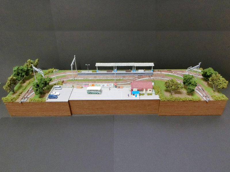 「駅のある風景」モジュール全景 「駅のある風景」モジュール全景