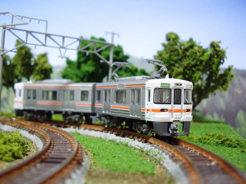 普通列車が到着 普通列車が到着