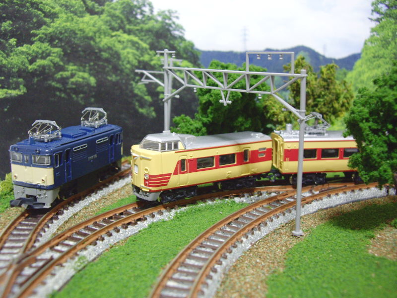 特急「しなの」が到着 特急「しなの」が到着