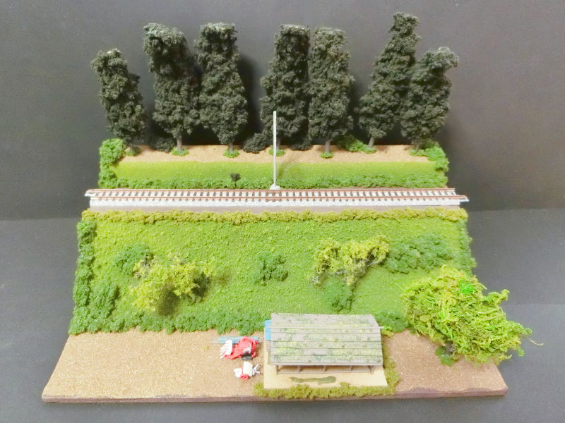 「森のある風景2」モジュール全景 「森のある風景2」モジュール全景