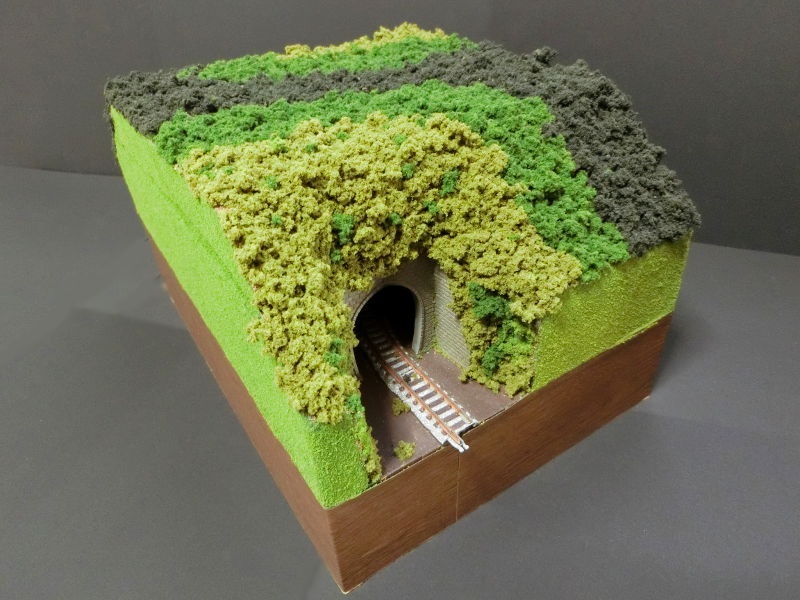 「トンネルの風景」モジュール全景 「トンネルの風景」モジュール全景