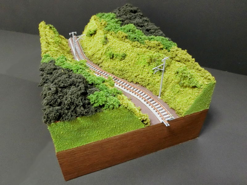 「切り通しの風景」モジュール全景 「切り通しの風景」モジュール全景