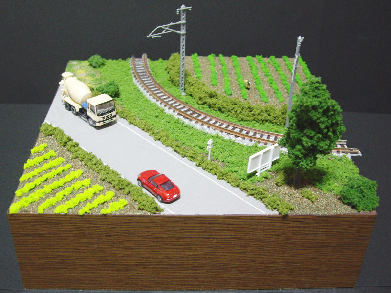 「はたけのある風景1」モジュール全景 「はたけのある風景1」モジュール全景