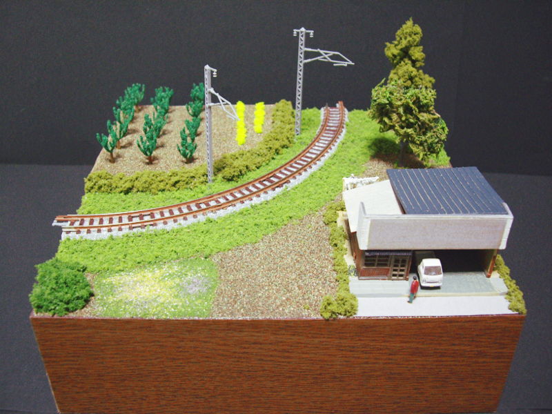 「はたけのある風景2」モジュール全景 「はたけのある風景2」モジュール全景