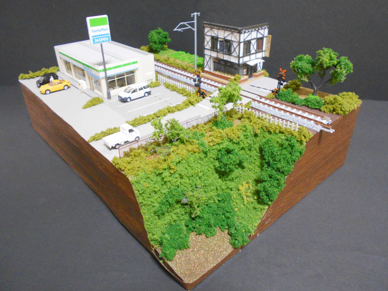 「コンビニのある風景」モジュール全景 「コンビニのある風景」モジュール全景