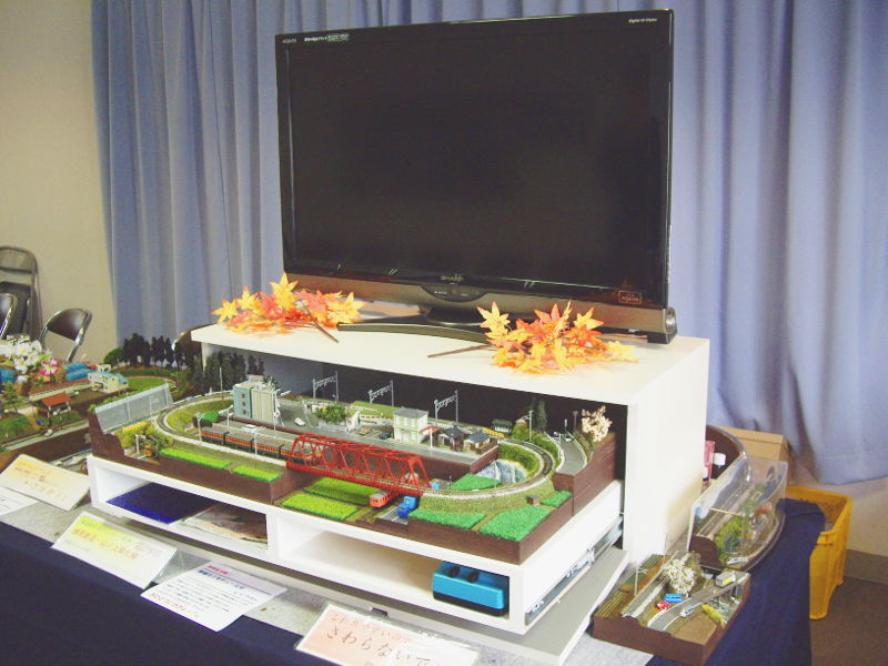 「練馬鉄道・山ノ上緑化線」家具全景 「練馬鉄道・山ノ上緑化線」家具全景