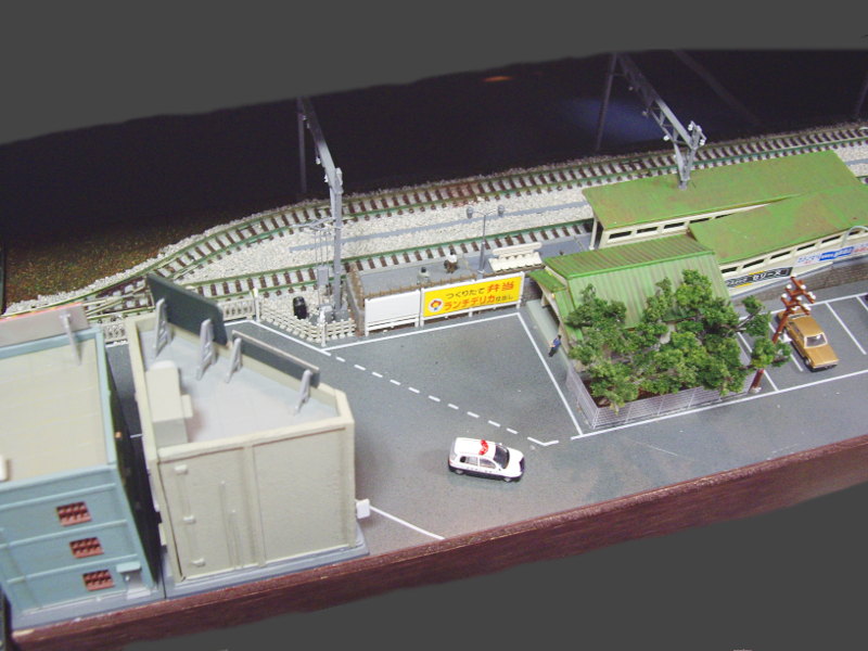 「山ノ上駅」モジュール全景(左) 「山ノ上駅」モジュール全景(左)