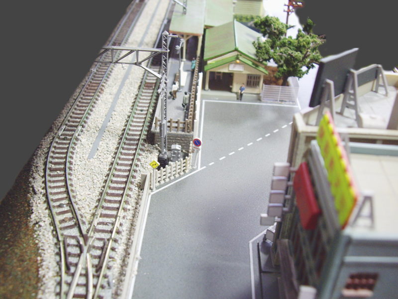 線路配置と駅前 線路配置と駅前