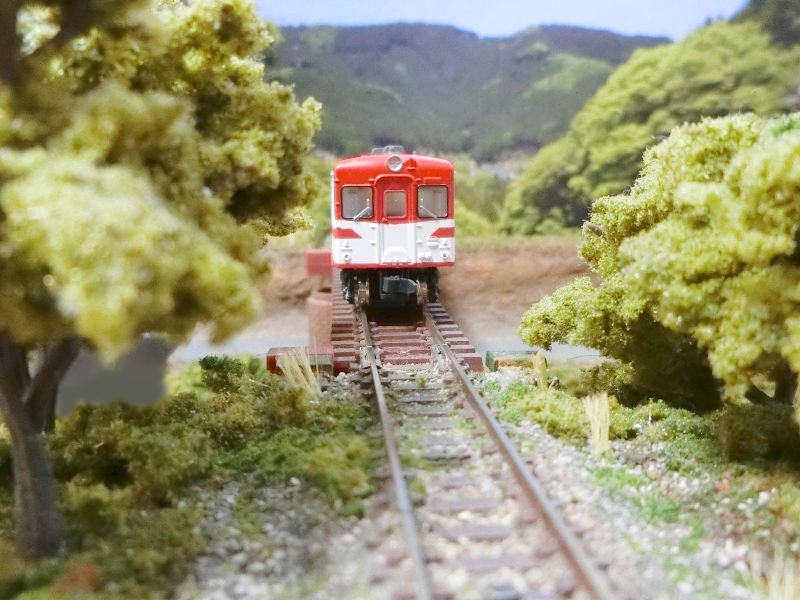 線路際からの光景 線路際からの光景