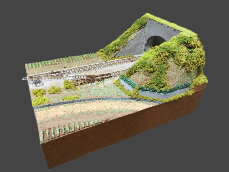 「トンネル(直線)」モジュール全景 「トンネル(直線)」モジュール全景