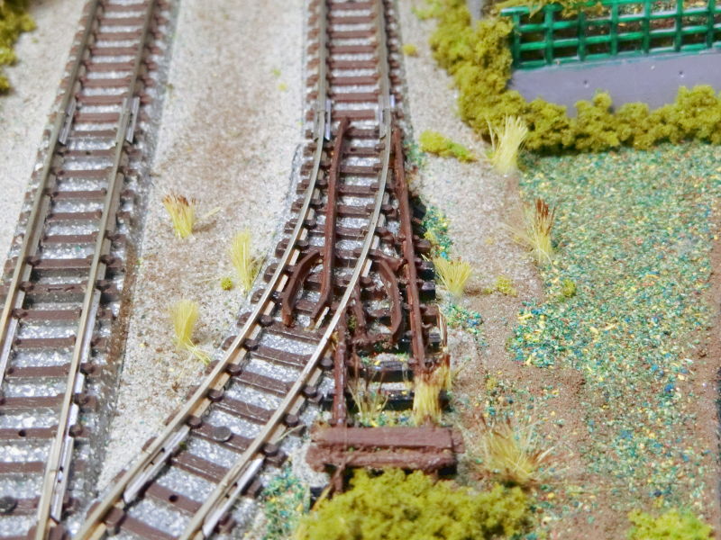 ポイント(安全側線)は自作です★ ポイント(安全側線)は自作です★