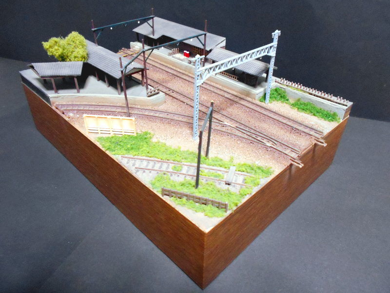 「近江鉄道・高宮駅2」モジュール全景 「近江鉄道・高宮駅2」モジュール全景