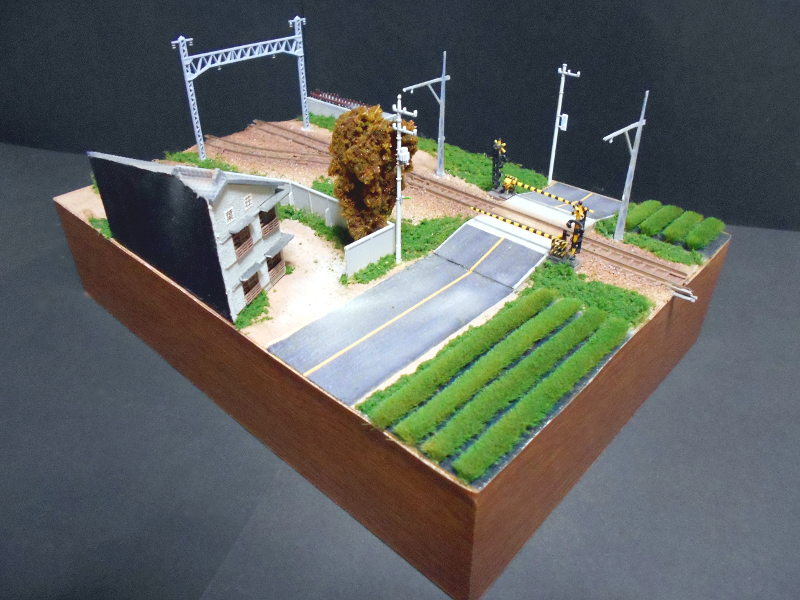 「近江鉄道・高宮駅3」モジュール全景 「近江鉄道・高宮駅3」モジュール全景