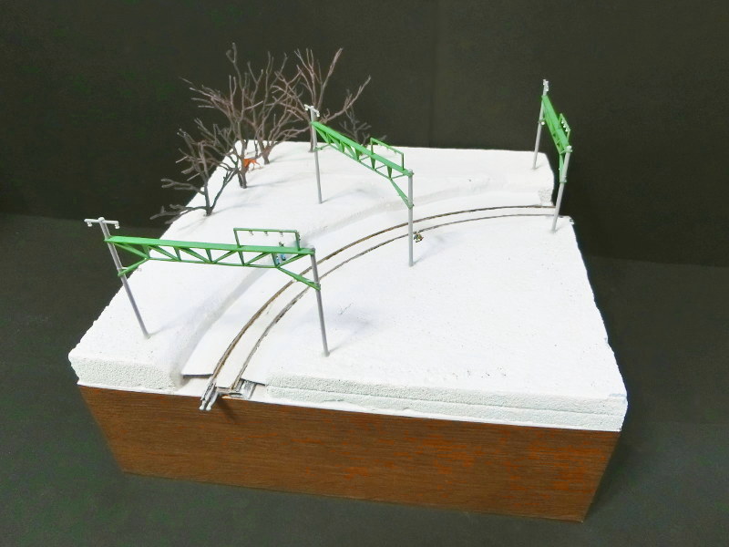 「雪原と鹿」モジュール全景 「雪原と鹿」モジュール全景