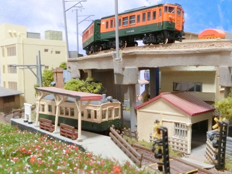 高架脇のかわいい駅 高架脇のかわいい駅