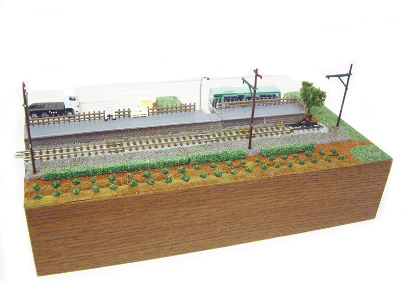 「秘境駅」モジュール全景 「秘境駅」モジュール全景