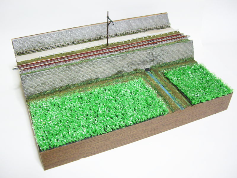 「初夏の田んぼ」モジュール全景 「初夏の田んぼ」モジュール全景