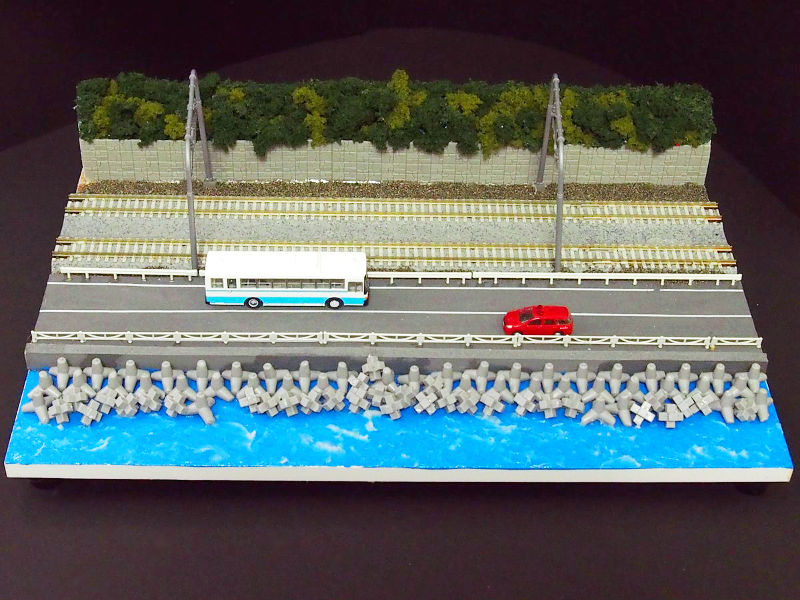 「とある海岸線」モジュール全景 「とある海岸線」モジュール全景