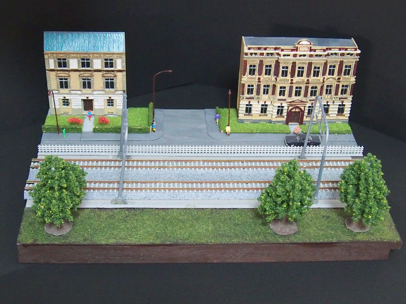 「ヨーロッパの近郊」モジュール全景 「ヨーロッパの近郊」モジュール全景