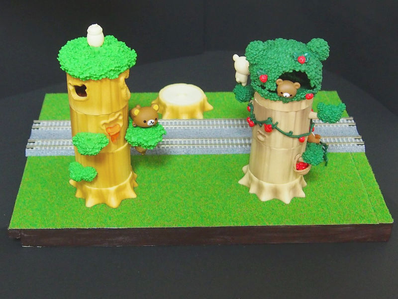 「リラックマの森」モジュール全景 「リラックマの森」モジュール全景