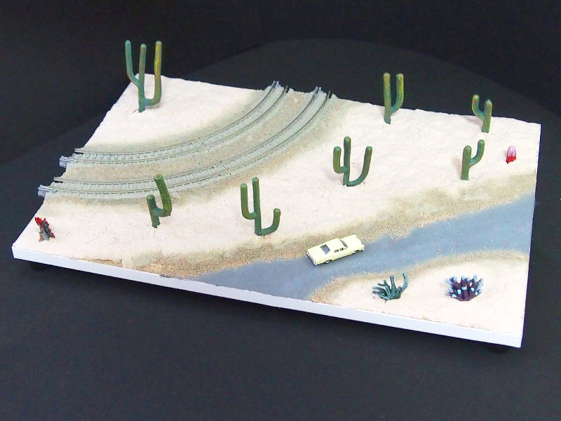 「アメリカの荒野」モジュール全景 「アメリカの荒野」モジュール全景