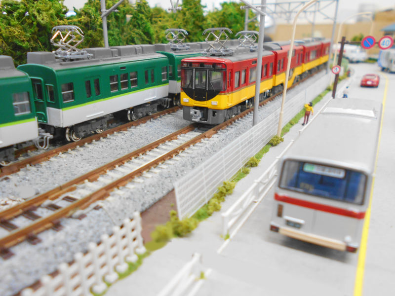 京阪本線のひらパー前っぽくしてみた 京阪本線のひらパー前っぽくしてみた