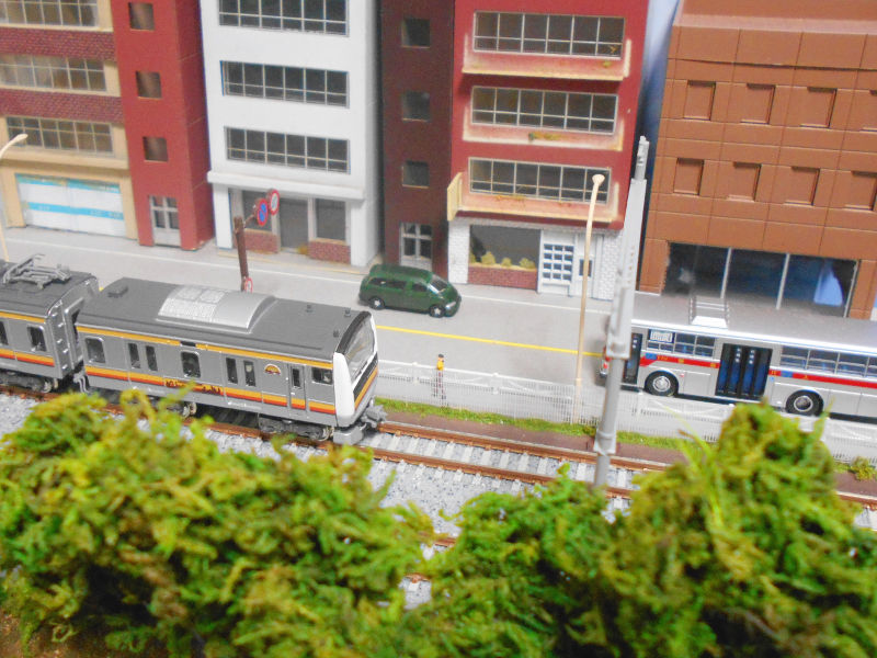 これぞ南武線★女子校からの眺め これぞ南武線★女子校からの眺め