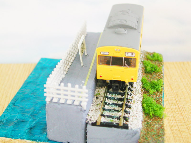 「JR鶴見線・海芝浦駅」ジオラマ全景 「JR鶴見線・海芝浦駅」ジオラマ全景