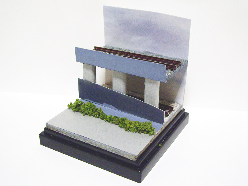 「西武池袋線・桜台~練馬間」ジオラマ全景 「西武池袋線・桜台~練馬間」ジオラマ全景